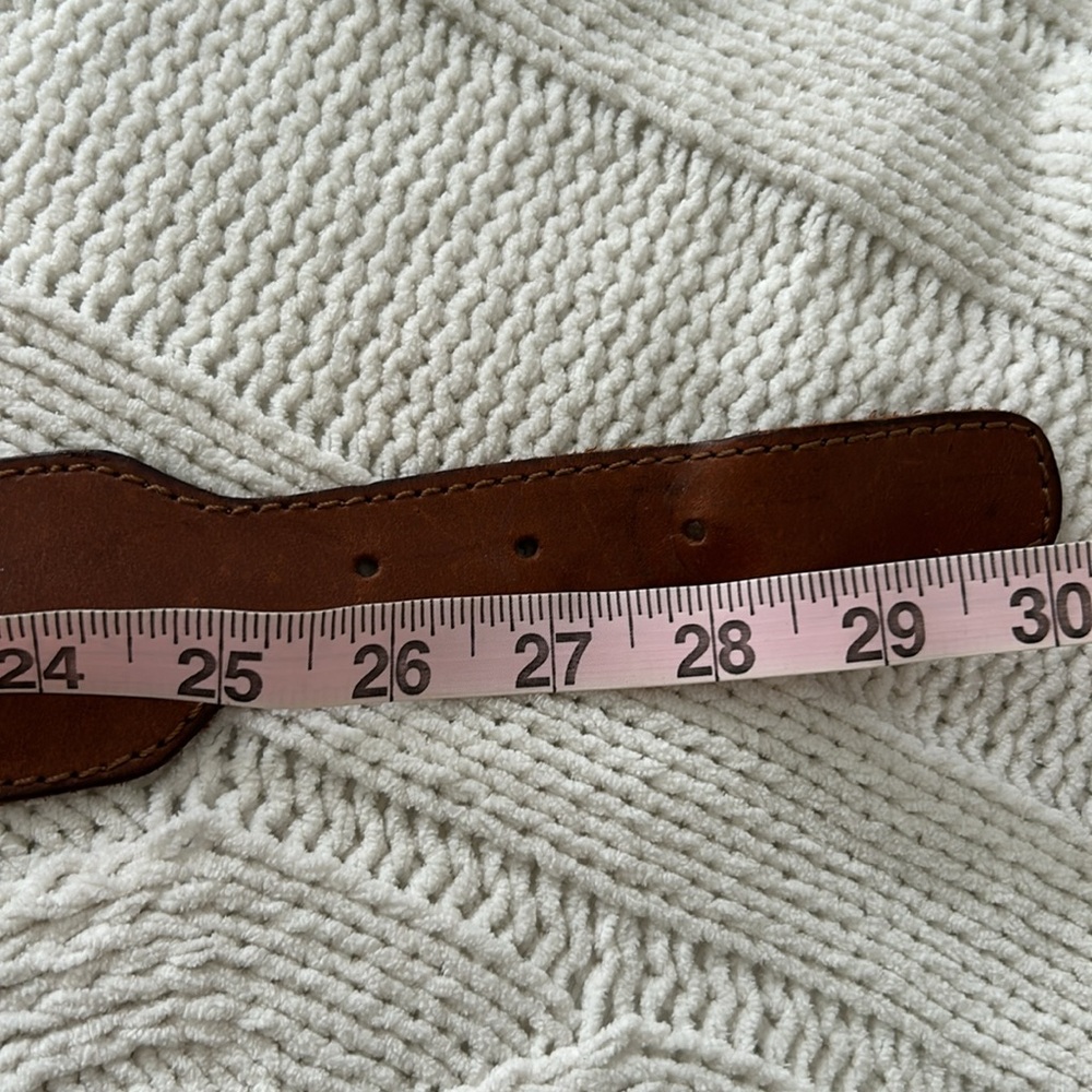 Lucky brand leather belt Boho style size small - Picture 5 of 11